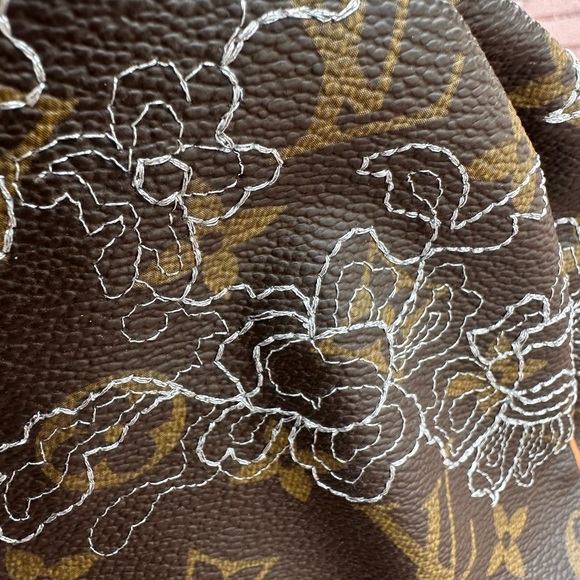 Rare Louis Vuitton Dentelle Monogram Speedy Bag-Authenticated - Picture 4 of 14